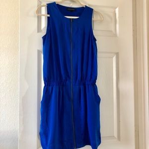 🦋Electric blue dress with pockets Banana Republic